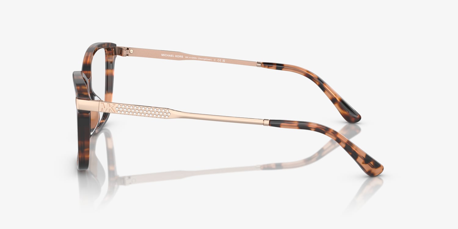 Michael Kors Tortoise Shell Glasses Michael Kors MK4091 Palawan Eyeglasses | LensCrafters main image 2