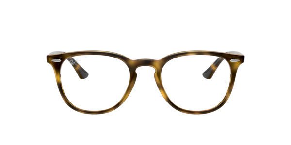 Ray-Ban Rb7159 Optics Eyeglasses Tortoise Frame Clear Lenses Polarized 52-20