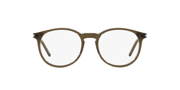 Saint Laurent SL 106 012 Men's Glasses Green Size 50 - Free Lenses - Blue Light Block Available