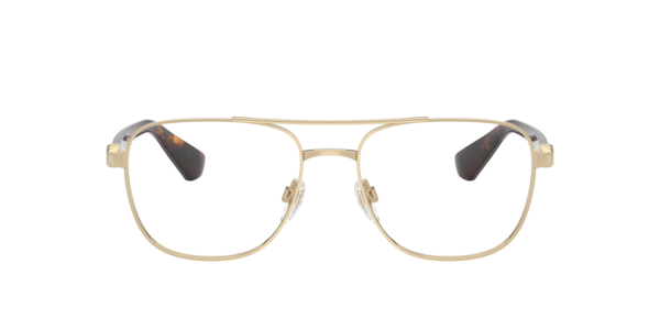Burberry Men's Aviator Eyeglasses, BE1396 - Light Gold