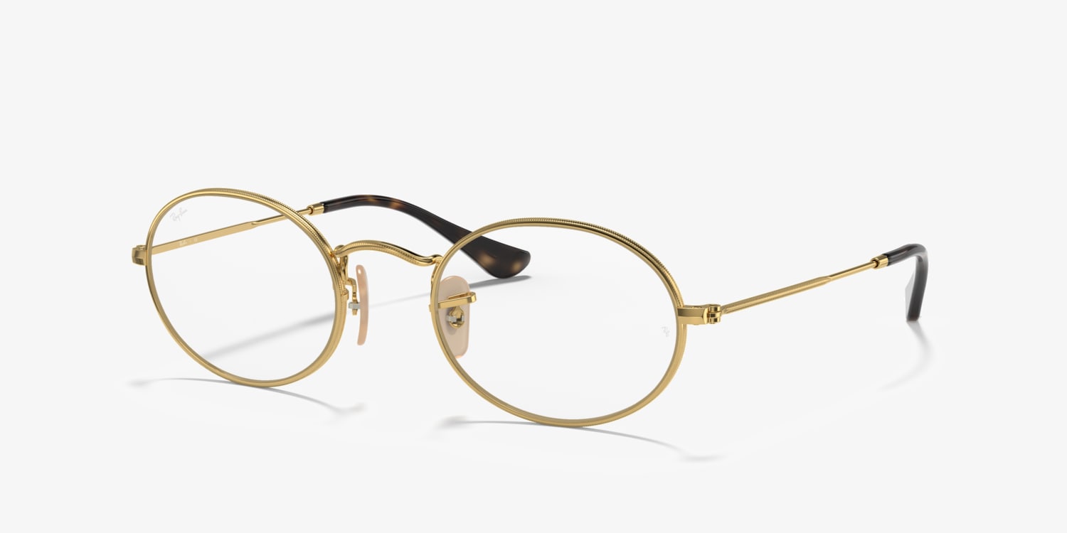 Ray-Ban RB3547V Oval Optics Eyeglasses | LensCrafters