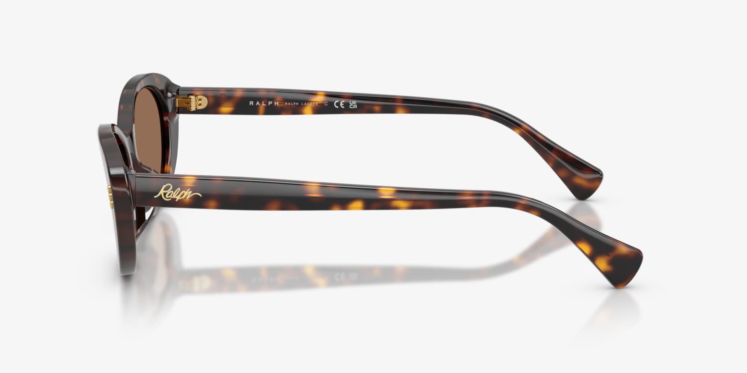 Ralph Lauren Brown Python Sunglasses New with Tags Ralph Lauren RL8225U Sunglasses | LensCrafters main image 2