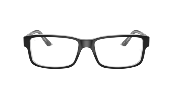 Ray-Ban RX5245 Highstreet 2034 Men's Glasses Black Size 54 - Blue Light Block Available