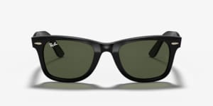 小物 Ray-Ban  Wayfarer Black Ray-Ban RB4340 Wayfarer Ease Sunglasses | LensCrafters