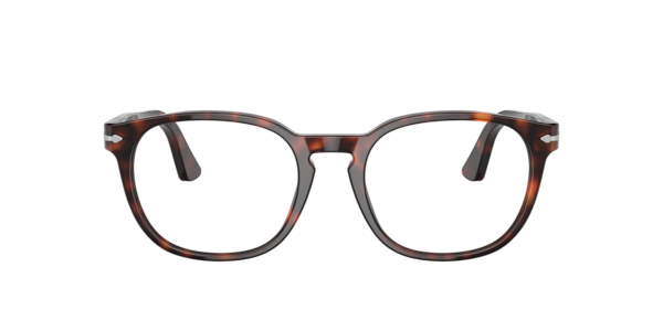 Persol PO3283V 24 Men's Glasses Tortoiseshell Size 52 - Free Lenses - Blue Light Block Available