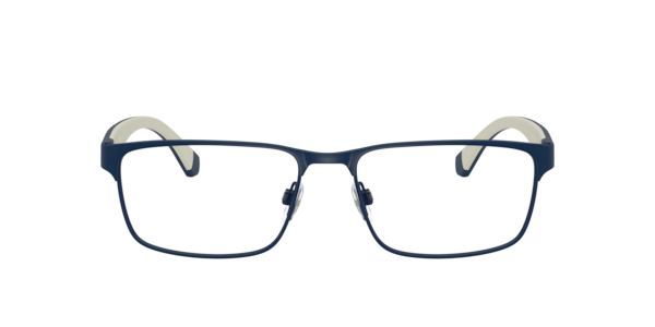 Emporio Armani Men's Rectangle Eyeglasses, EA1105 - Matte Blue