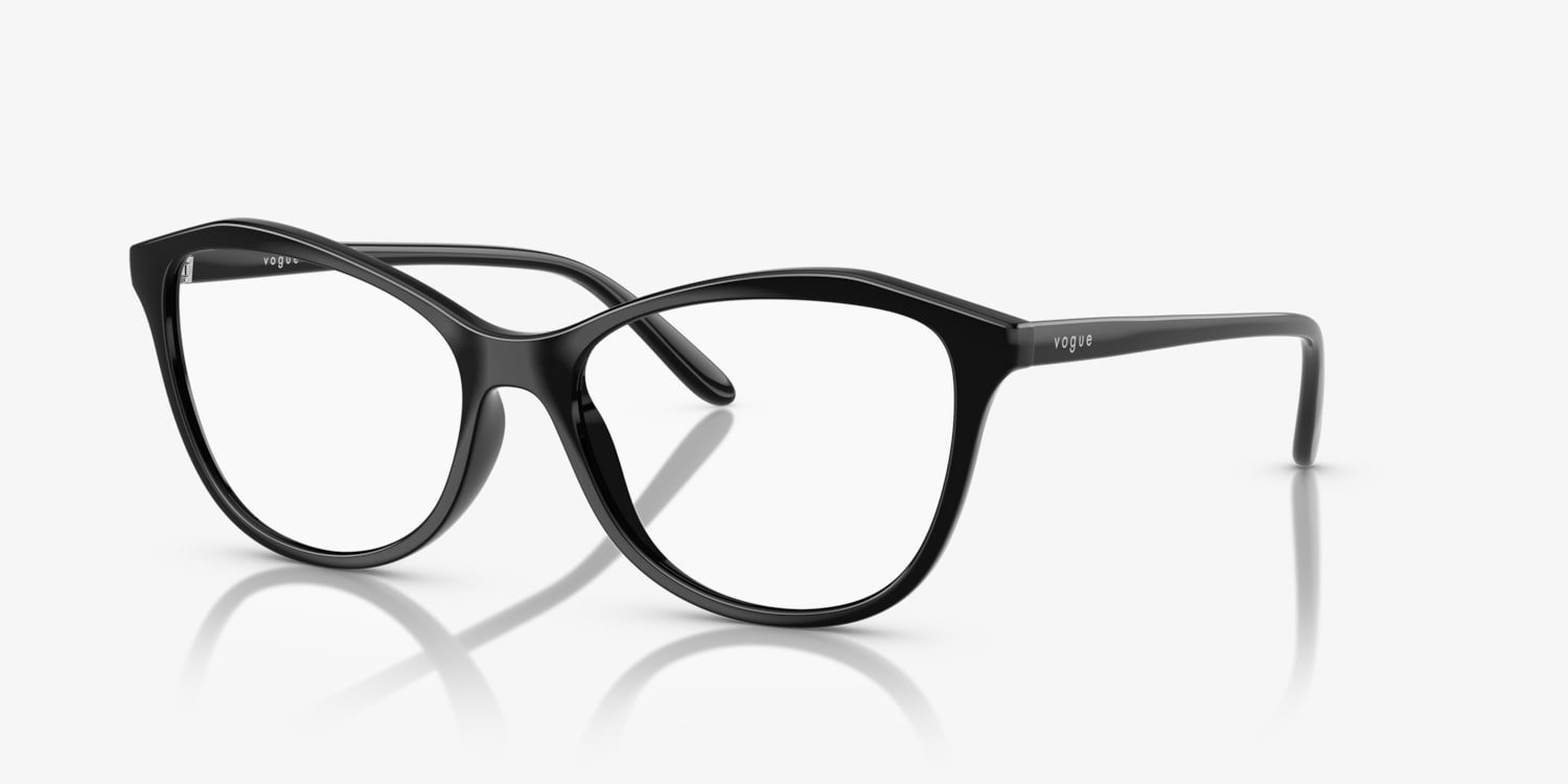 EUC Woman\'s Black Vogue Eyeglass Frames Vogue VO5635U Eyeglasses | FramesDirect.com main image 4