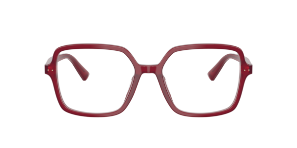 Jimmy Choo Women's Square Eyeglasses, JC3046U - Opaline Cranberry