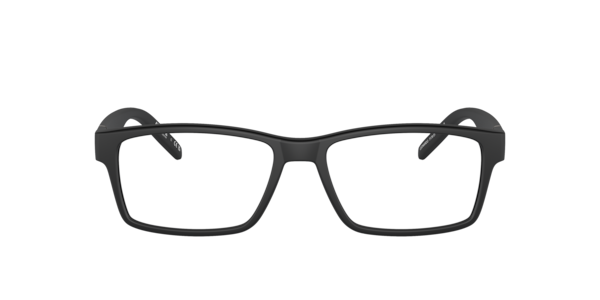 Arnette Unisex Leonardo Eyeglasses, AN7179 - Matte Black