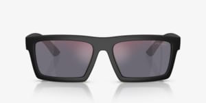 PRADA 2000sリムレス サングラス プラダ クリアレンズ メタルフレーム
