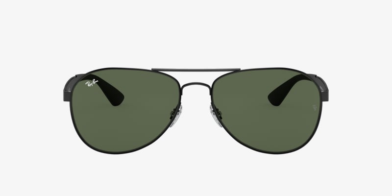 Ray-Ban RB3025 Aviator Total Black Sunglasses | LensCrafters