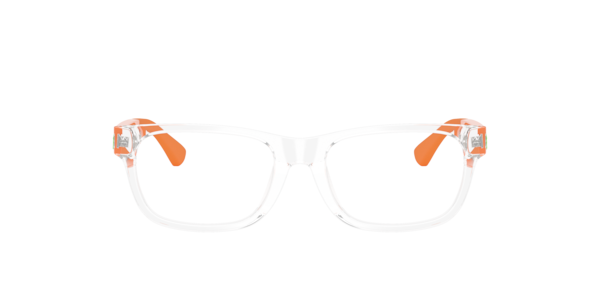 Polo Ralph Lauren Child Rectangle Eyeglasses, PP8555U - Shiny Crystal