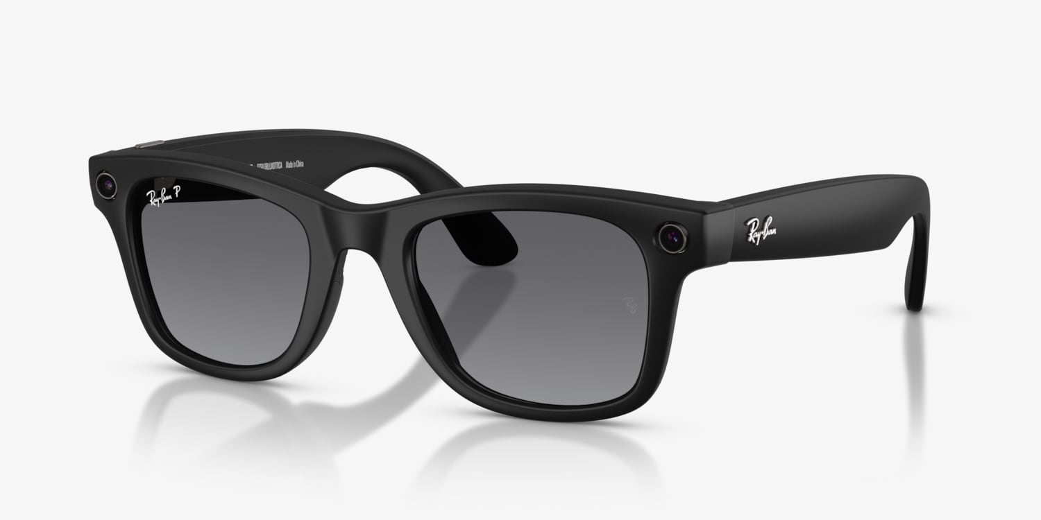 【値下げ】レイバンストーリーズ　サングラス　WAYFARER Ray-Ban Ray-Ban Meta Wayfarer Sunglasses | LensCrafters