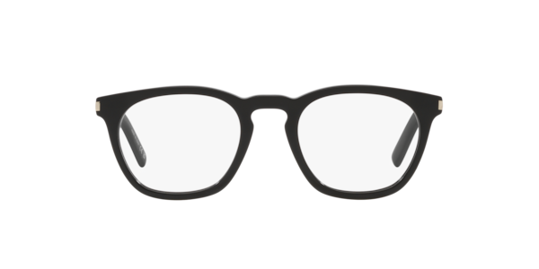Saint Laurent SL 28 OPT 001 Men's Glasses Black Size 50 - Free Lenses - Blue Light Block Available