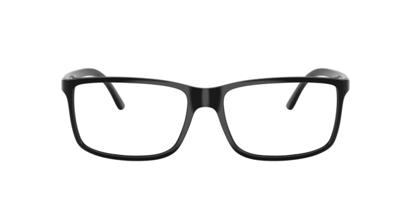Polo Ralph Lauren Men's Rectangle Eyeglasses, PH2126 - Shiny Black