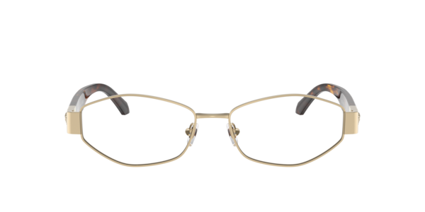 Versace VE12981252 Metal Frame Eyeglasses — Gold
