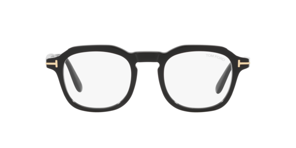 Tom Ford FT5836-B 001 Blue-Light Block Men's Glasses Black Size 49 - Free Lenses - Blue Light Block Available