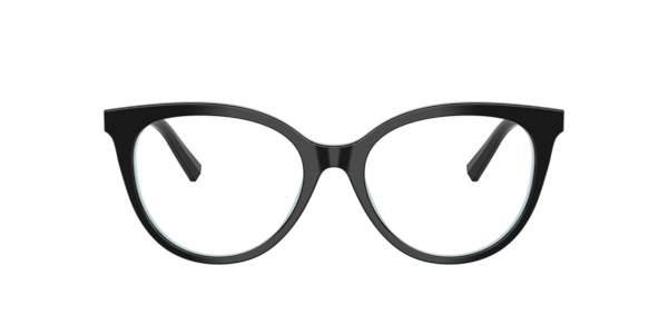 Tiffany & Co. Women's Cat Eye Eyeglasses, TF2277 - Black On Tiffany Blue
