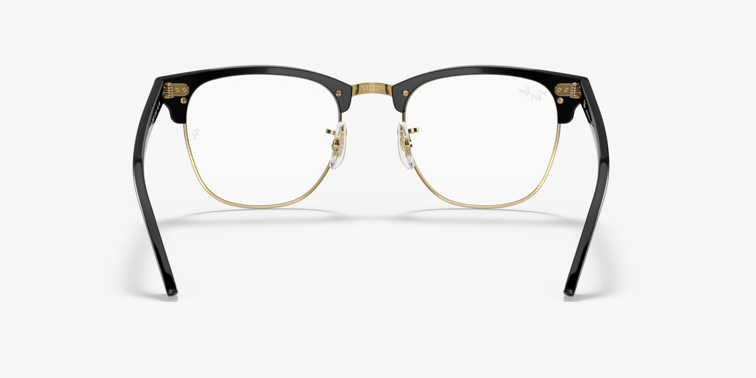 Ray-Ban RB3016 51021-140 .. ユニセックス Ray-Ban RB3016 Clubmaster Blue-Violet Light Clear Sunglasses