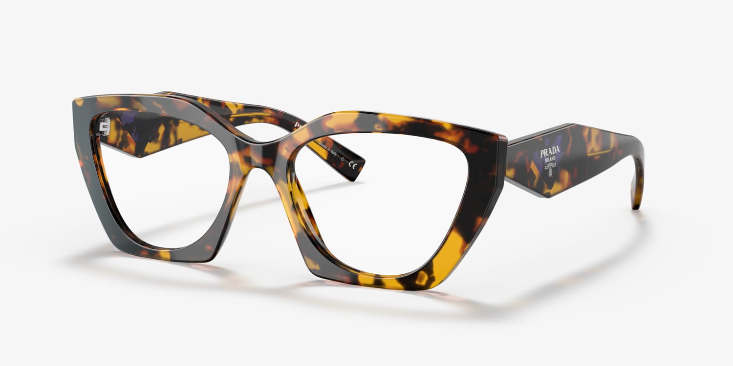 COA Prada Womens Tortoiseshell frames Womens Vintage Brown Tortoiseshell PRADA Specs Glasses 53-16  main image 3
