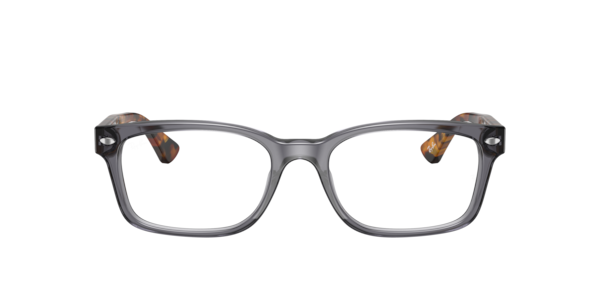 Ray-Ban Rb5286 Optics Eyeglasses Grey Frame Clear Lenses Polarized 51-18