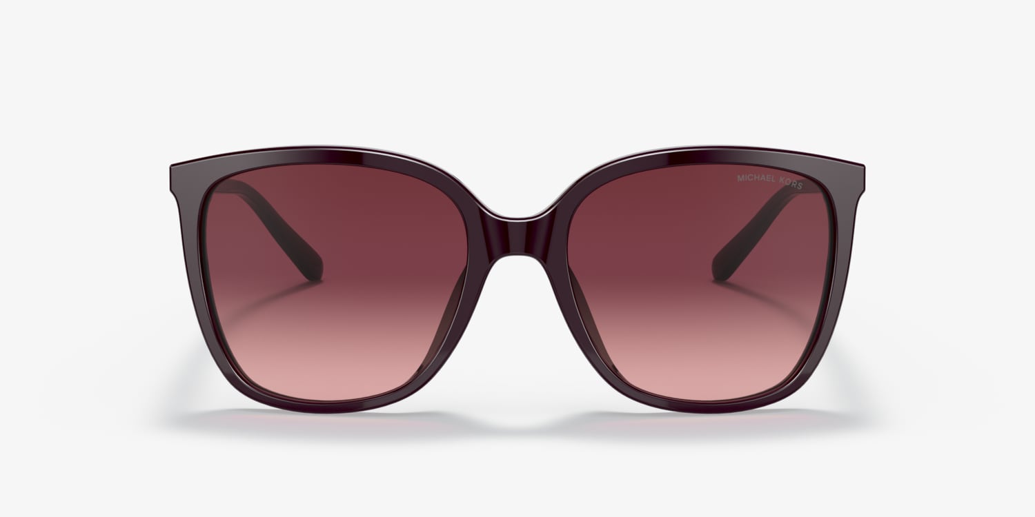 Michael Kors Women\'s Sunglasses gradient MK2137U 317513 57 Anaheim Tan Blush Michael Kors MK2137U Anaheim Sunglasses | LensCrafters main image 3