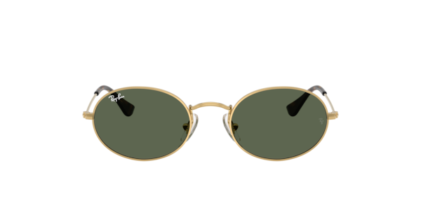 Ray-Ban Jr Kids' RB9645S Oval Metal Sunglasses with Adjustable Nose Pads - Arista