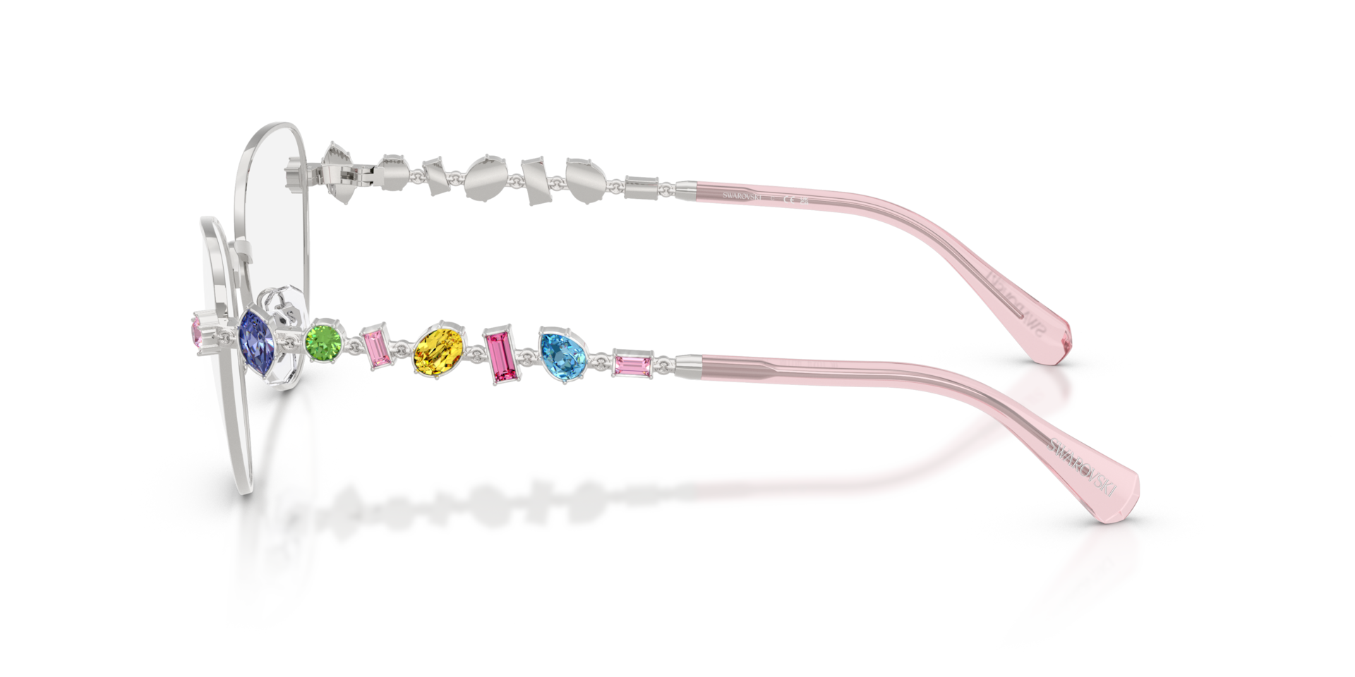 LGB With Swaro 410 スカル スワロフスキー ラインストーン Swarovski SK1024 Eyeglasses | LensCrafters