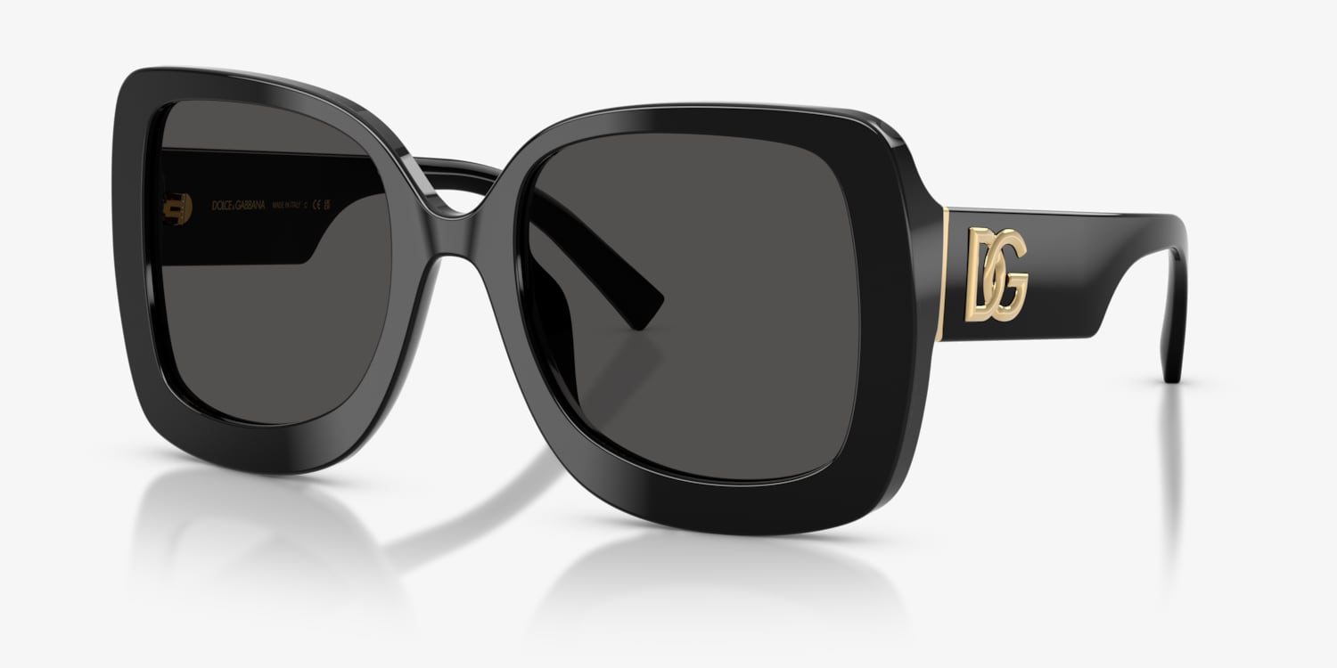 美品！DOLCE＆GABBANA　マグニフィセントサングラス　黒　ケース付き Dolce & Gabbana DG4513 Sunglasses | LensCrafters