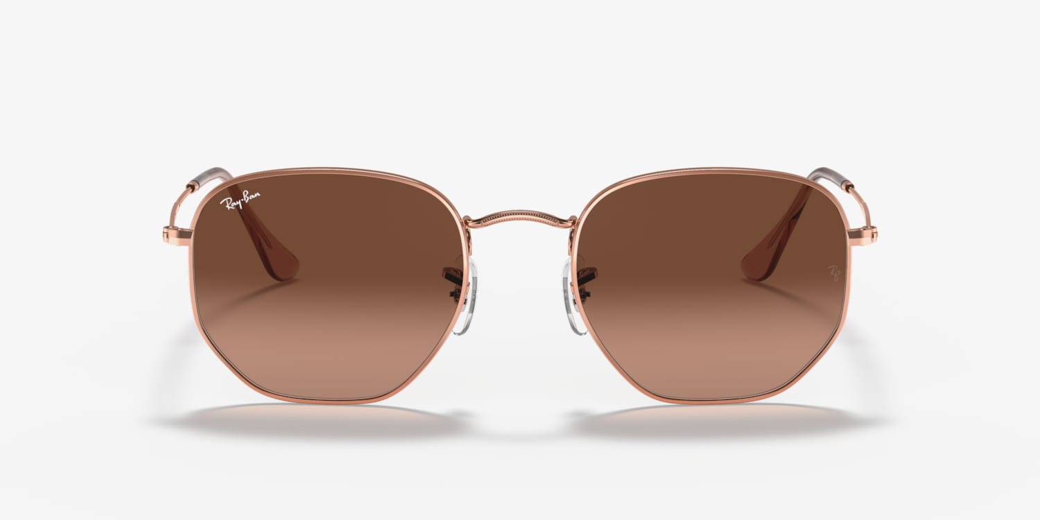 Ray-Ban RB3548N Hexagonal Flat Lenses Sunglasses | LensCrafters